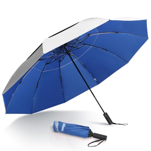 Fulynmen 54 Inch UPF50+ Compact Golf Umbrella