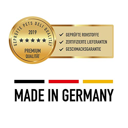 Pets Deli Pure Meat Katzen Nassfutter Multipack Huhn & Ente, ideal für wählerische Katzen, feine Pastete mit hohem Fleischanteil, getreidefrei, ohne Zucker, 6x85g, Premium Qualität