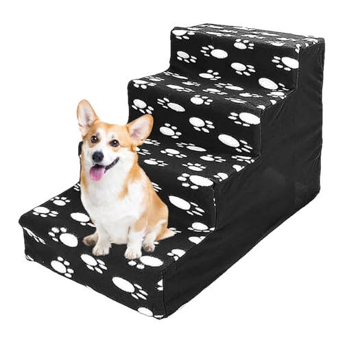 Escadas para animais de estimação para gatos,Passos para cama de cachorro em 4 passos - Escadas de f