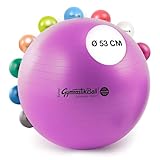 PEZZI Original Ball Maxafe Physio Gymnastik Therapie Bürostuhl Violet 53 cm