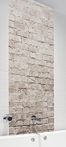 Preisvergleich Produktbild Myspotti 1510S128 Shower Mauerwerk, Duschrückwand, 100 x 210 cm