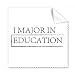 Quote I Major in Education Cleaning Cloth Phone Screen Glasses Cleaner 5pcs
