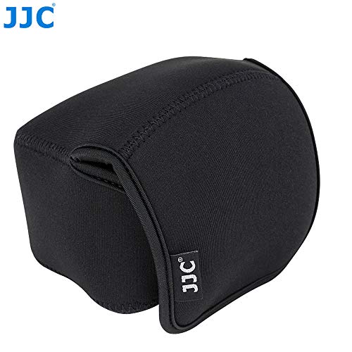 Jjc Neoprene Mirrorless Camera Pouch Case Bag, Ultra Lightweight Elastic Comfortable, Z50 Case, Z Fc Pouch, Water Resistant, Size 143X120X110Mm, Compatible With Nikon Z50 / Z Fc+ 16-50Mm Lens #TOP1