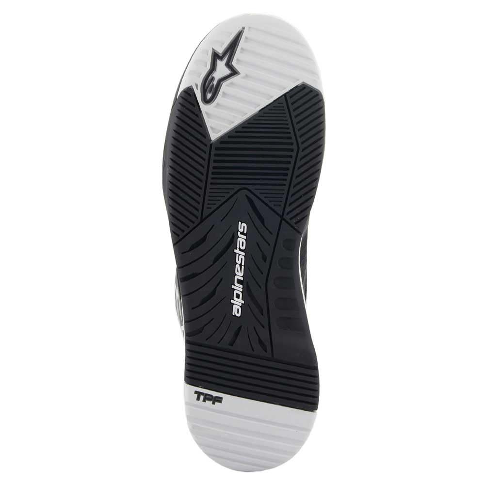 Alpinestars Speedflight Mens Motorcycle Shoes Black/White 9 USA
