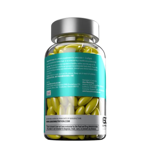 Image of Gibbon Omega 3 Capsules Support Heart, Brain & Eye Health High Source of EPA and DHA From Sardine 60 Soft Gels With Triple 3x Action.