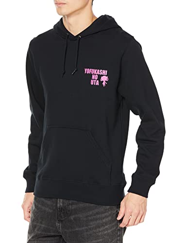 [キャラクター] フーディー 【よふかしのうた公式】 メンズ ブラック XL