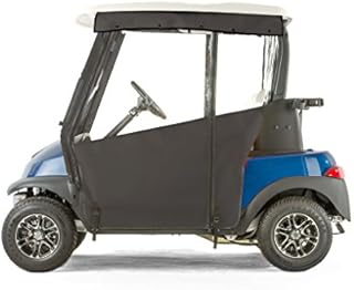 Club Car Precedent PRO-TOURING Sunbrella Track Enclosure - Black-BLK