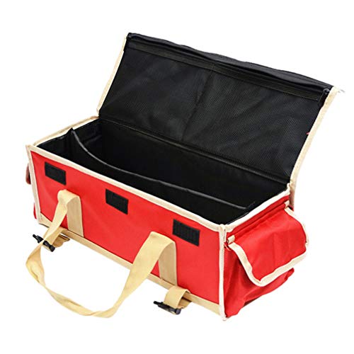 BESPORTBLE Bolsa de ferramentas de tecido Oxford resistente, bolsa organizadora para eletricista, en