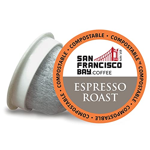 Comparison: Espresso K Cups For Keurig 11 San Francisco Bay Compostable Coffee Pods - Espresso Roast (120 Ct) K Cup Compatible including Keurig 2.0, Dark Roast