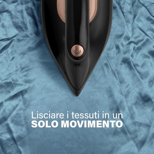 Princess Stazione A Vapore, 3000 W, 7,5 Bar, 70 G/Min Vapore, 250 G/Min Boost, Piastra In Ceramica, Serbatoio 1,5 L, Anticalcare, Spegnimento Automatico, 323091 - 5