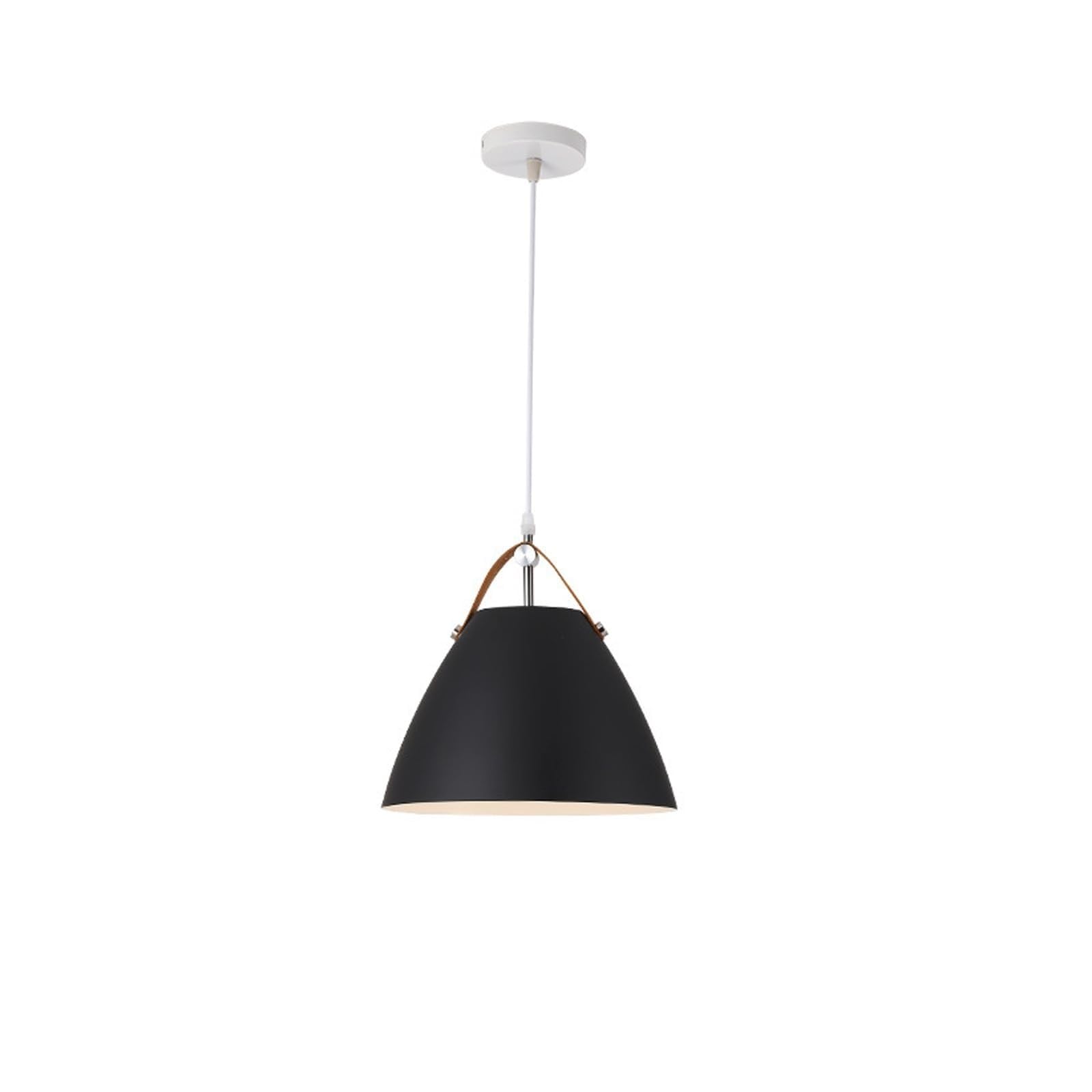 PLQWUJD Exquisite Chandelier Island Ceiling Light Fixture E27 Pendant Ceiling Lamp Colorful Flush Mount Lighting Single Close to Ceiling Light Metal Chandelier(Nero)
