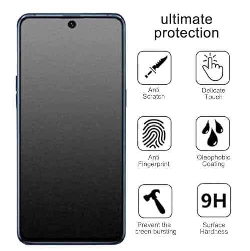 Image of Blacksheep High Sensitivity Hydrogel Screen Protector Compatible with OnePlus Nord 4 5G Matte Transparent Soft TPU Protective Film [Fingerprint Unlock Compatible] [Clear HD]