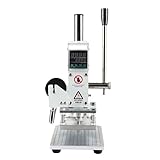 Macchina for stampa a caldo manuale digitale for legno, pelle, carta, marcatura, goffratura, bronzatura Alta Efficienza(Medium with bracket)