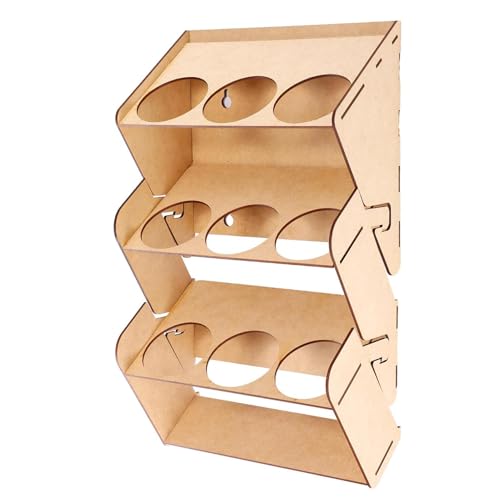 Organizador para botellas de pintura de gran capacidad | Soporte para botes de aerosol 41,9 x 25,4 cm | Estante para botes de spray, porta botes de spray multiusos, porta botes de spray