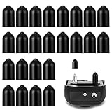 Ymapinc 24Pcs Shock Collar Dog Rubber Tips - Prong Collar Cover Replacement, pet Safe Collars for Training Dog Shock Prongs or Anti Bark