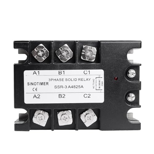 Relais statique triphasé SSR 25A idéal pour contrôle de chauffage 480 VAC