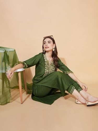 Image of Sanisa Womens Kurta Set