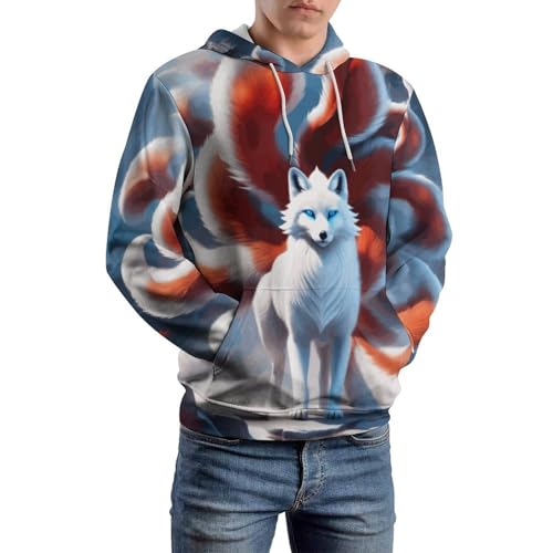 Zakqeik Hoodies for Men Women Pullover Cool Hoodie Black Dragons Graphic Novelty Hooded Sweatshirts4