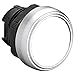 ASI LPCQ108 Platinum Series Push On/Push Off Push Button Actuator, Flush, 22 mm, White