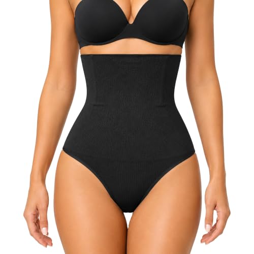 SAYFUT Tummy Control Thong Shapewear for Women 328 Waist Cincher Girdle Slimmer Sexy Thong Panty Shapewear