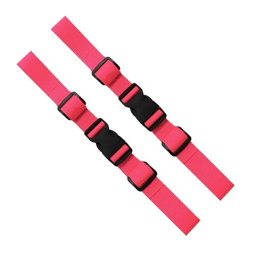 JCUGSBS 2 Pezzi Cinghia Toracica per Zaino,cinghie universali per il torace,per lo sterno regolabile,supporto per zaino,con fibbia a sgancio rapido,per escursionismo,jogging(Rosa)