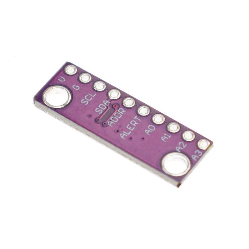 Lot de 5 modules de convertisseur ADS1015 12 bits ADC 4 canaux, module de carte modulaire programmable