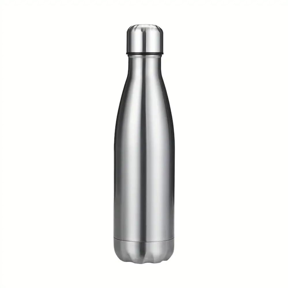 G Mall 500ml Double-Layer Insulated Water Bottle, Portable Vacuum Stainless Steel Water Cup for Outdoor Camping Travel