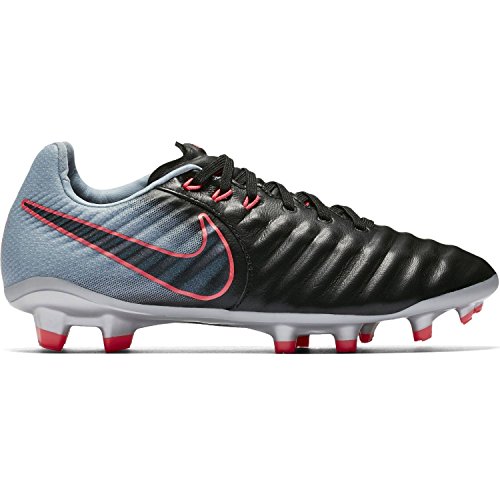 Nike Junior Tiempo Legend VII FG Football Boots 897728 Soccer Cleats (Silver, Numeric_4)