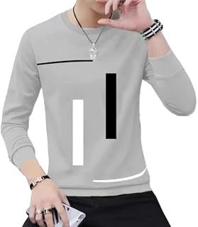Tees Collection Round Neck Full Sleeves Stylish Men's Printed Tshirt Price In India
