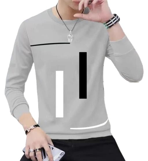 Tees Collection Round Neck Full Sleeves Stylish Men's Printed Tshirt-picture-30