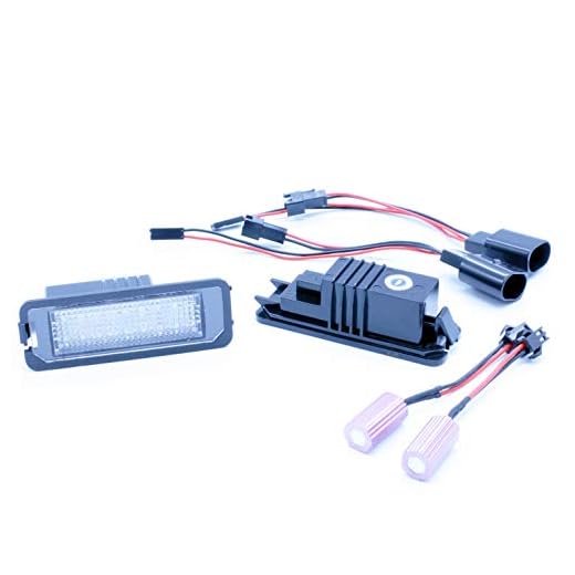 LEDPremium 2x LUCES DE MATRICULA LED REEMPLAZO V W GOLF 4 5 6 7 CANBUS