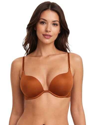Image of Viola's Secret 6 Pack of Color Print T-Shirt Bras B Cup C Cup and D Cup