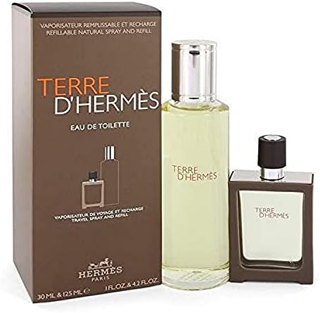 Hermes Terre D EDT 30 ml + Refill 125ml Erkek Parfüm Set 1 Paket (1 x 30 ml + 125ml) — Amazon ürün görseli