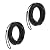 Extension Ladder Replacement Rope Compatible with Werner AC30-2 Extension Ladder - Works with All Aluminum & Fiberglass Extension Ladders Parts #6316509 (Black, 2 Pack)