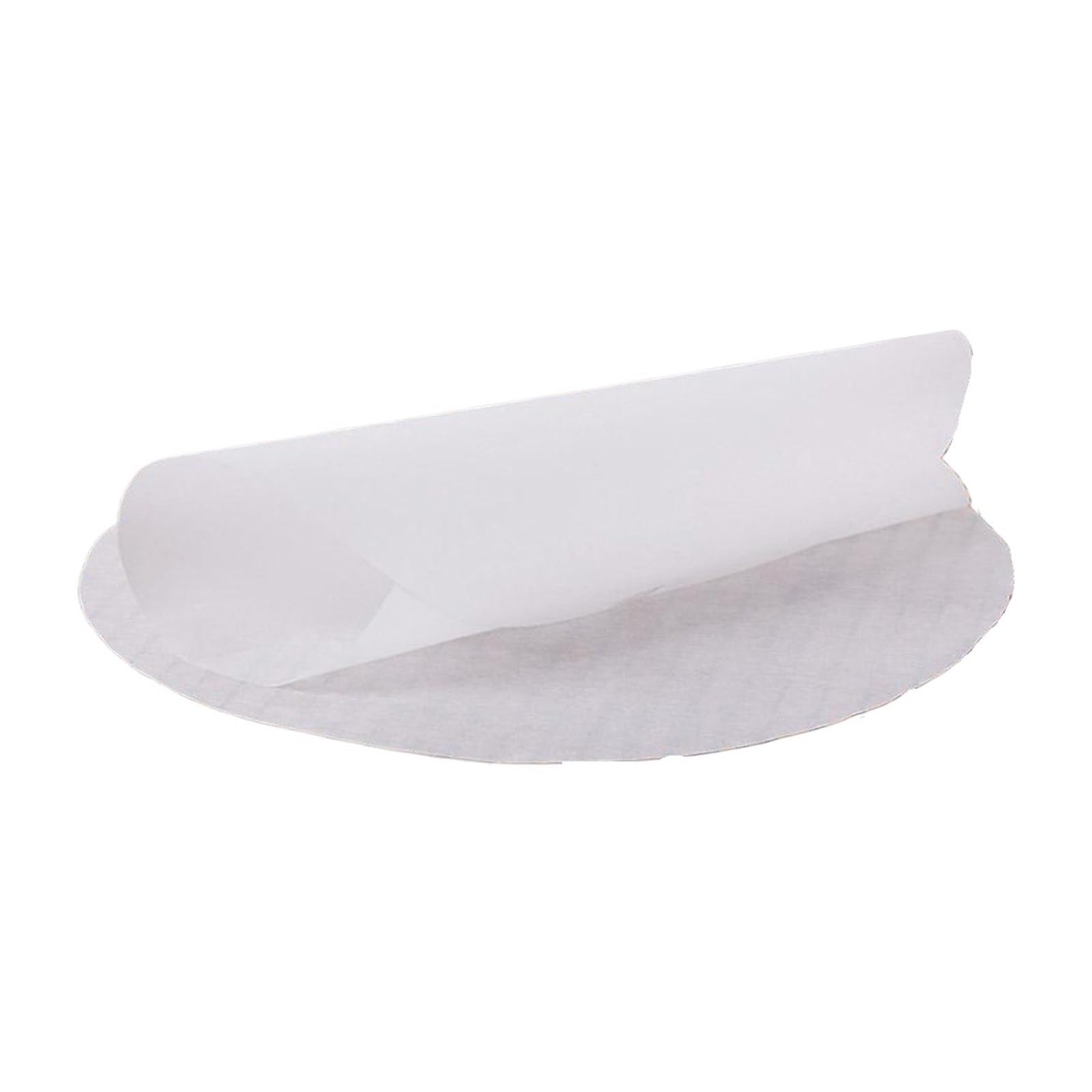 Papel pergamino redondo para hornear tartas caseras y burritos crujientes