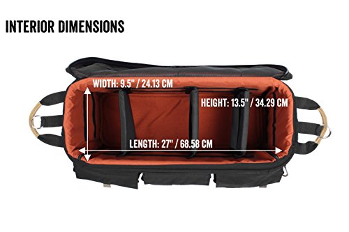 Portabrace Pc-3B Large Production Case, Black #TOP6