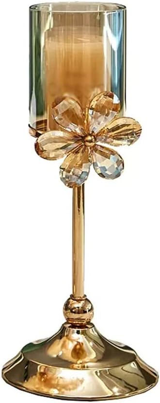 Crystal Candle Table Set up a Nordic Romantic Candlelight Dinner Props Home moderns Decorations