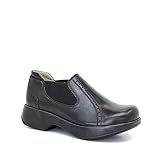 Dromedaris Women’s Falcon Comfort Shoe - Arch Support + Rocker Bottom, Black, EU 37M