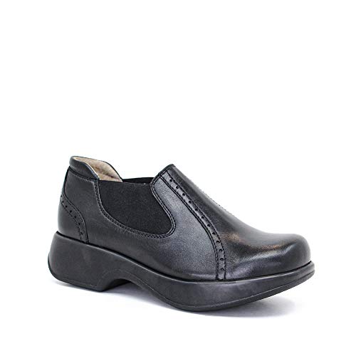 Dromedaris Women’s Falcon Comfort Shoe - Arch Support + Rocker Bottom, Black, Eu 37M #TOP2