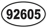 US Decal, Inc. Number 92605 Oval Sticker
