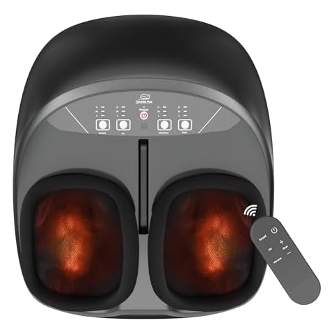 Snailax Shiatsu Foot Massager with Heat Cover