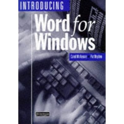 Introducing Word For Windows