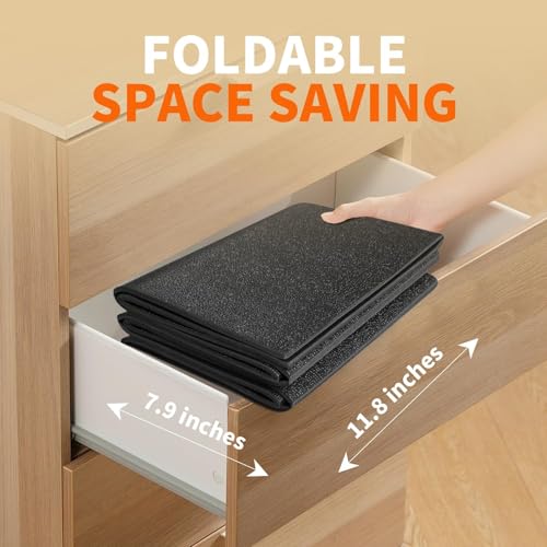 Image of Stepwaver Walking Pad Mat for Carpet, Treadmill Mat for Hardwood Floors, High Density, 0.25 inch Thickness, Folable, Floor Protection for Bike, Elliptical, Treadmill