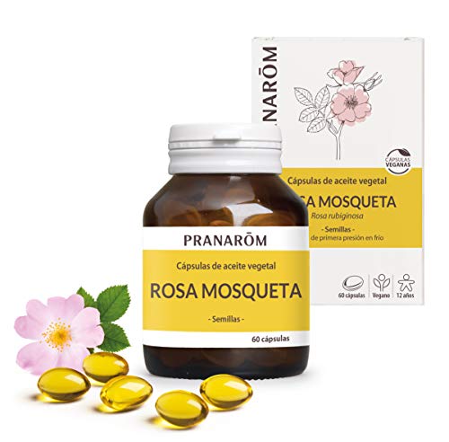 PRANAROM INTERNATIONAL Rosa MOSQUETA 60cap PRANAROM, único, estándar