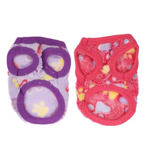 Abaodam 2Pcs Ropa de Cachorro Disfraz Perro Conejo XXS