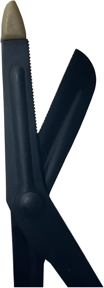 5.5" Tactical EMT Shears w/Black Blades by Rescue Essentials (Coyote Tan)