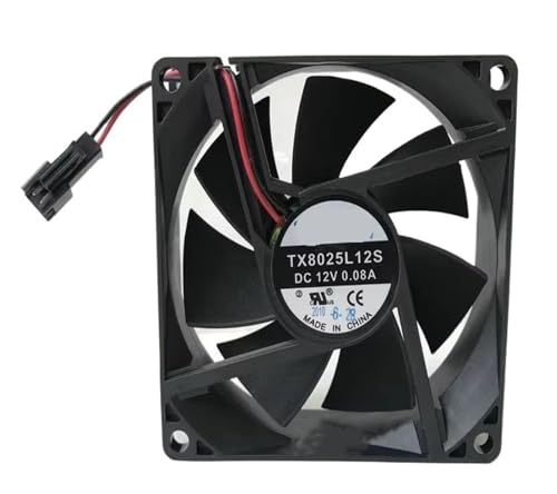 Ventilateur de refroidissement TX8025L12S pour imprimante 3D et projets DIY
