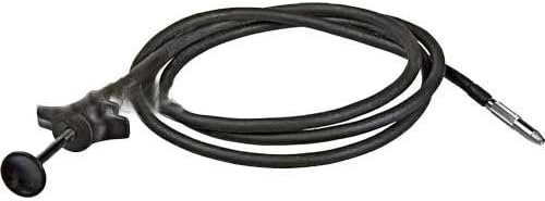 Gepe Pro Release 604111 40 in. Pvc Cable with Disk Lock - Black by Gepe Pro Release