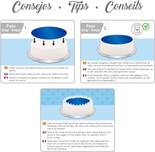 Dekora - 114398 Spiderman Tortenaufleger aus Esspapier|aus Reispapier, vegan, Butter| - 20 cm