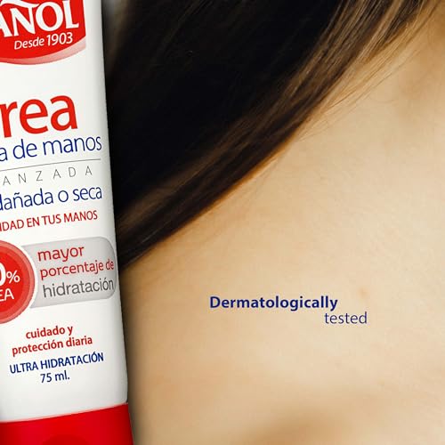 Instituto Español Urea Crema Hidratante Corporal, Crema Manos Hidratante Regeneradora Diaria Con Alto Contenido De Urea Para Piel Seca, Agrietada, Para Piel Rugosa, Pies, Cuerpo, Set 150ml - imagen 6